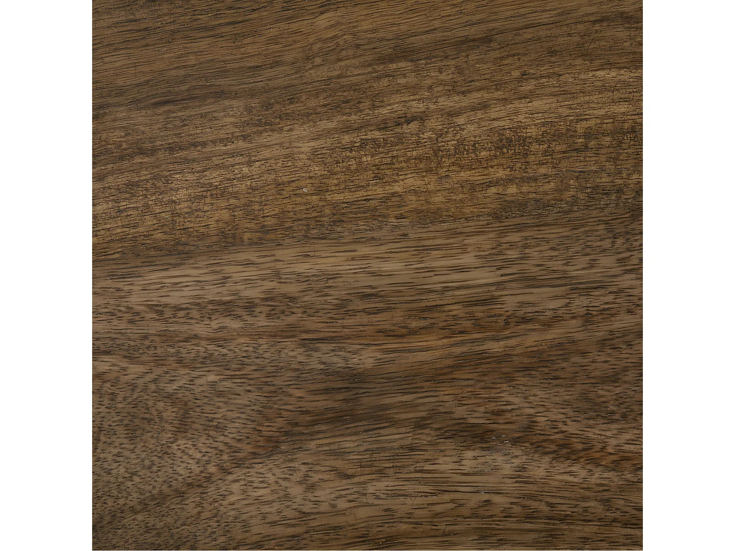 Bout de canapé marbre beige et manguier – TERRA