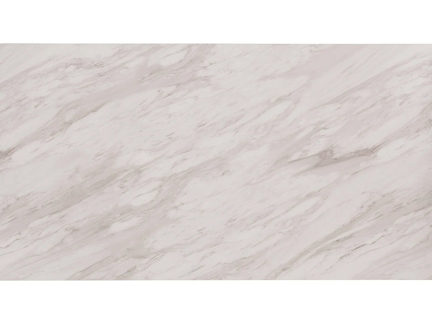 Bout de canapé carré effet marbre blanc et doré – MARLOWE