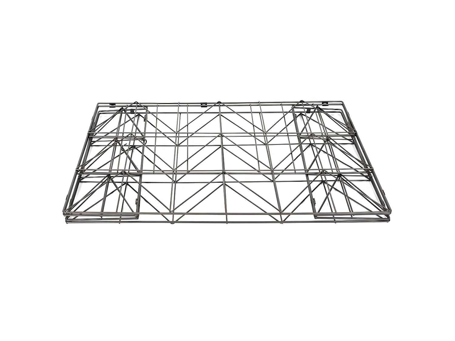 Bout de canapé pliable filaire plateau bois – TWIST