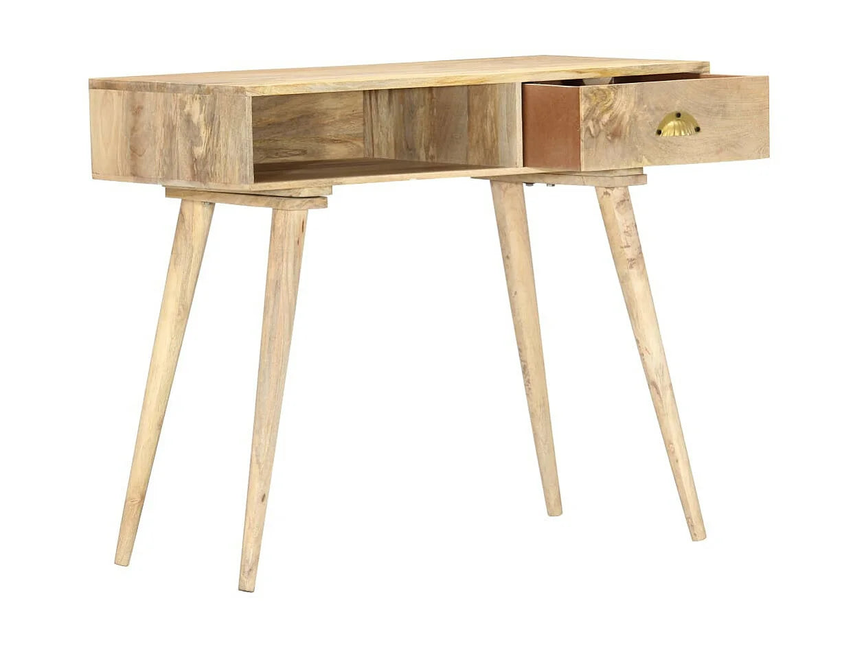 Bout de canapé console en manguier massif naturel – AGRA