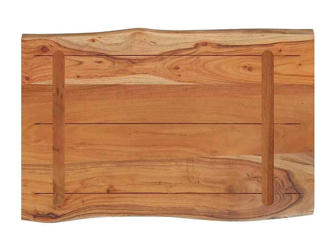 Bout de canapé bas en bois d'acacia massif – ACARO