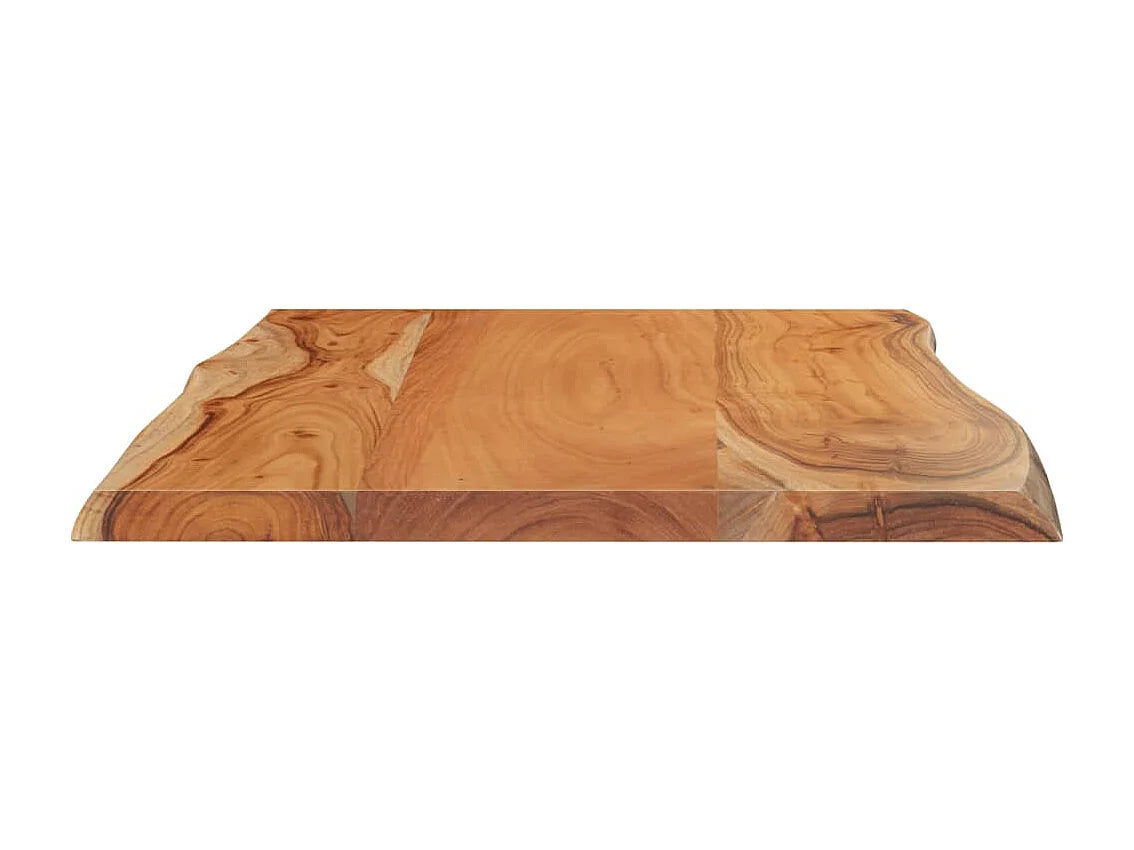 Bout de canapé bas en bois d'acacia massif – ACARO