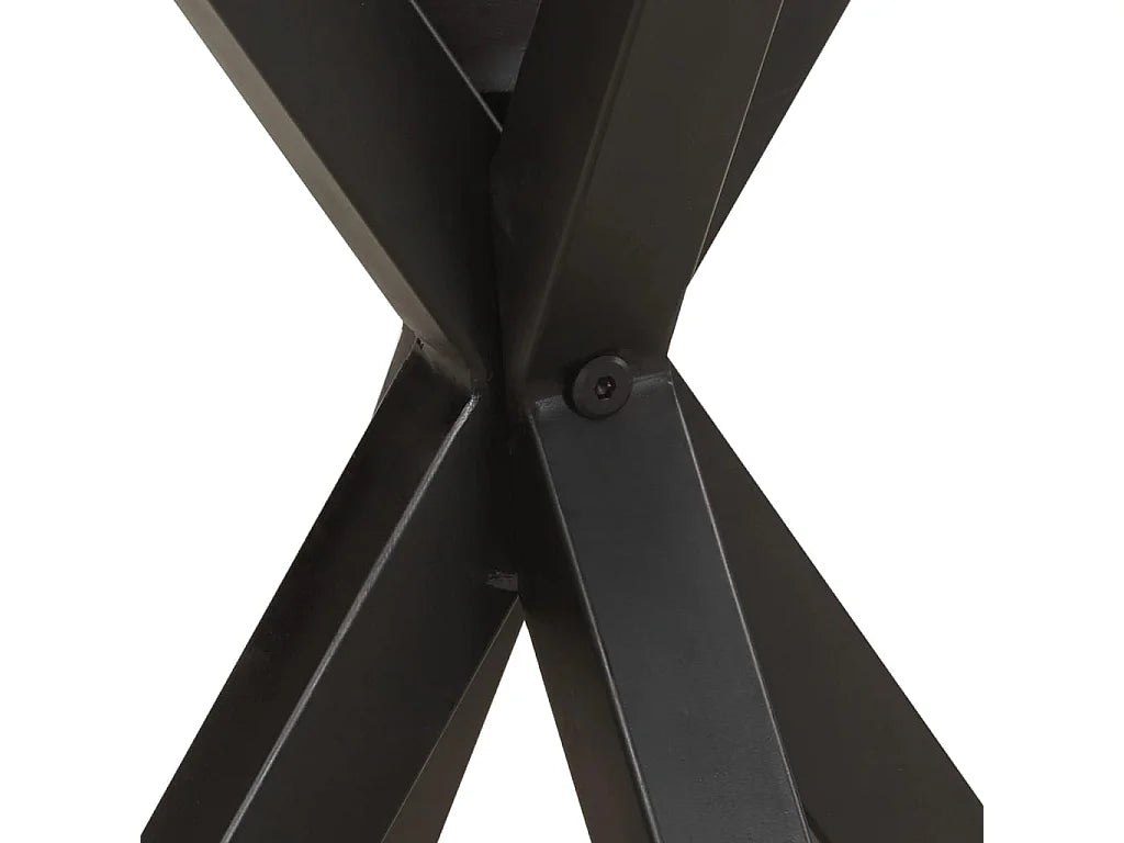 Bout de canapé carré en manguier massif marron – MANGO