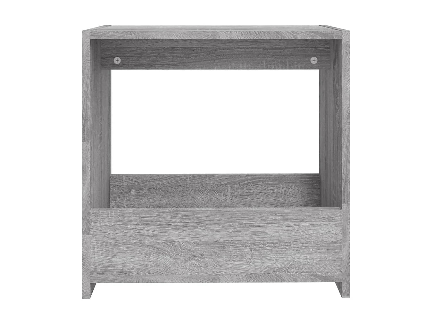 Bout de canapé en bois gris sonoma rustique – SENOMA