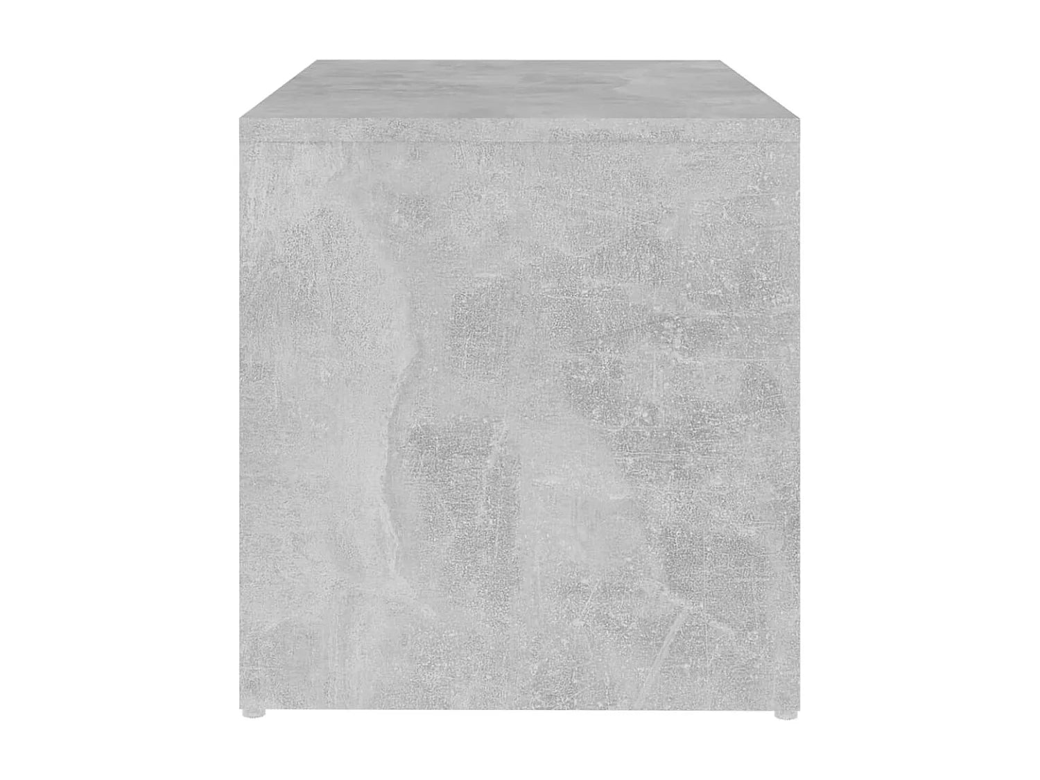 Bout de canapé rectangulaire effet béton gris – CALDERA