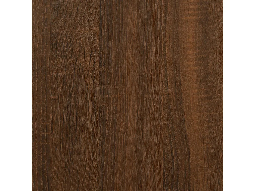 Bout de canapé en chêne marron format compact – QUERCUS