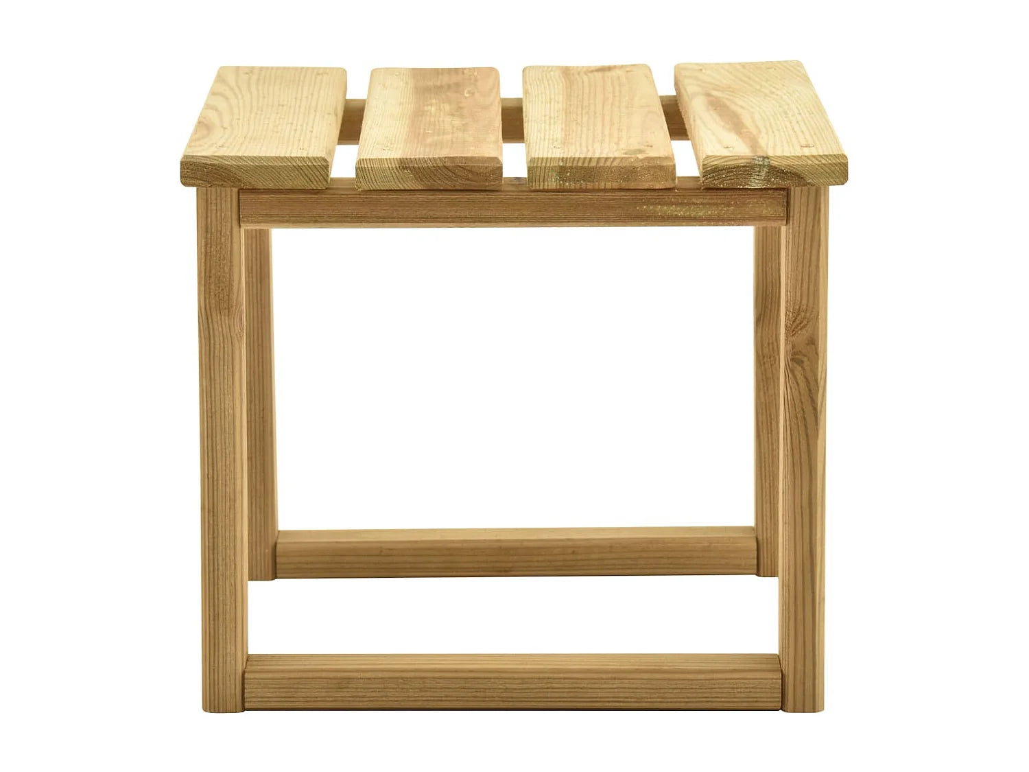 Bout de canapé en bois de pin vert pour extérieur – PINVER