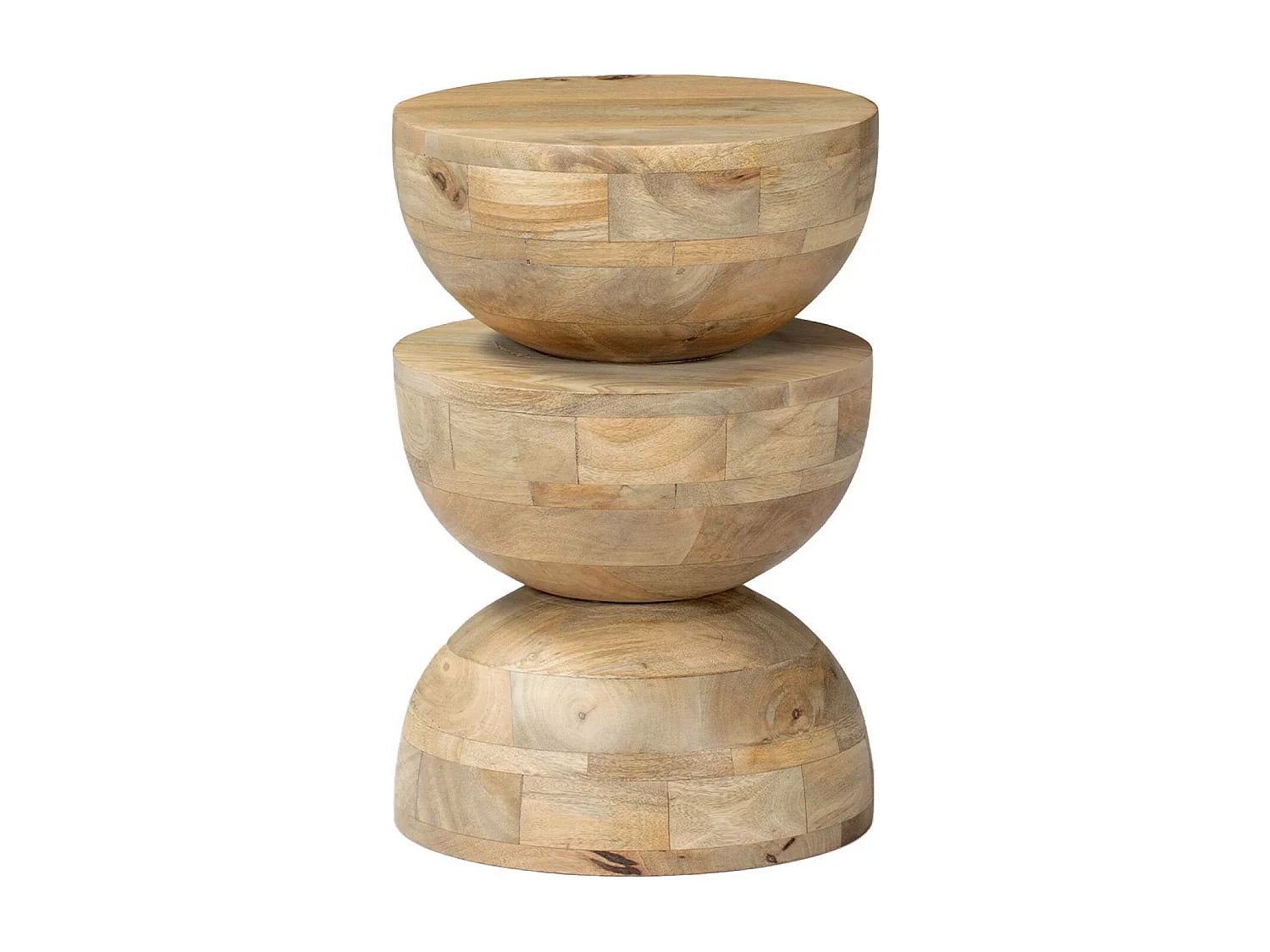 Bout de canapé en bois de manguier naturel – SITA