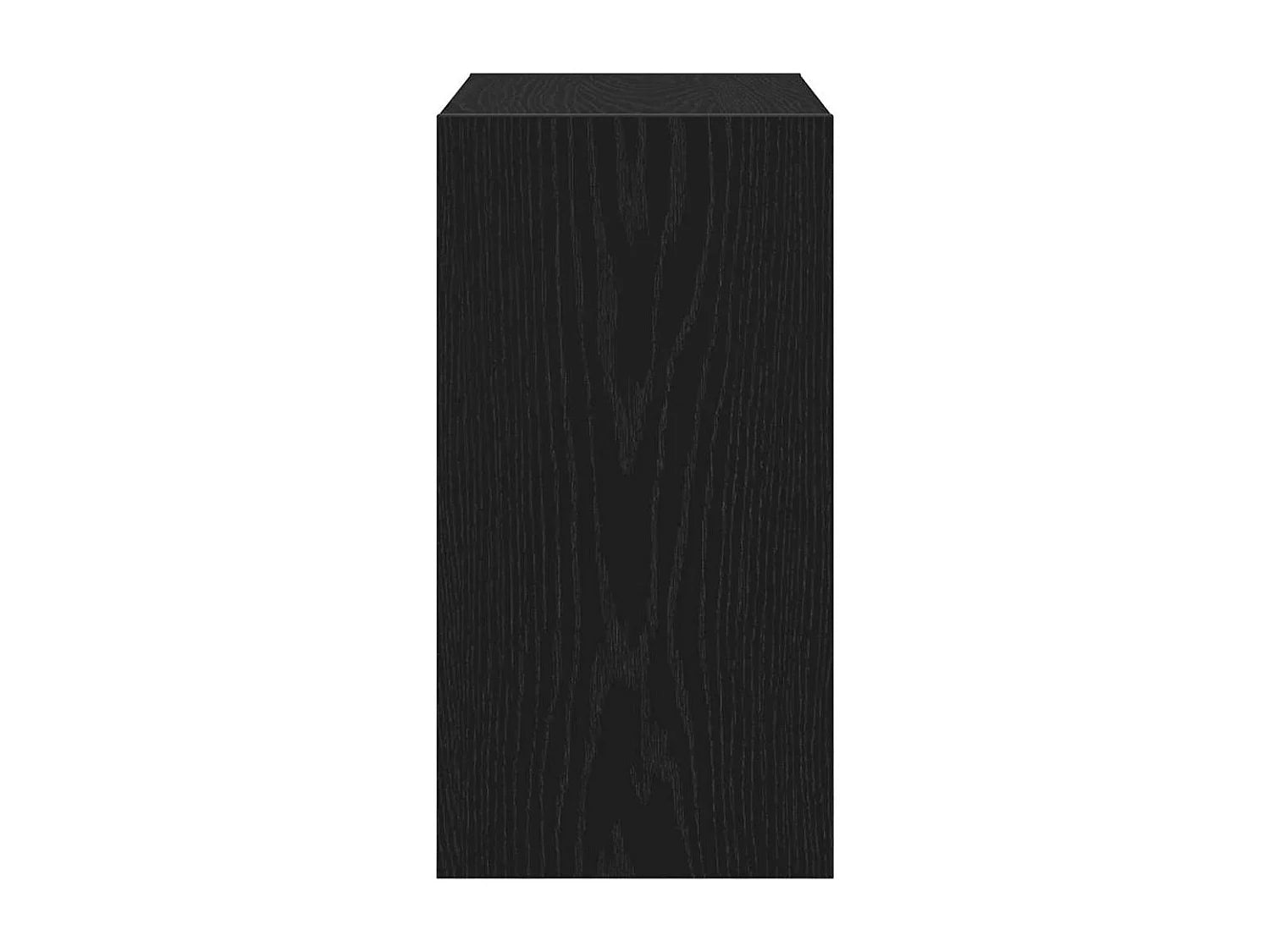 Bout de canapé chêne noir minimaliste – KALDO
