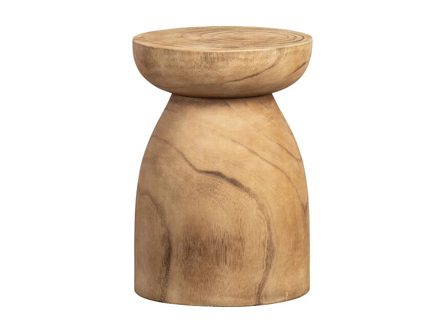 Bout de canapé en bois naturel clair – BIRO