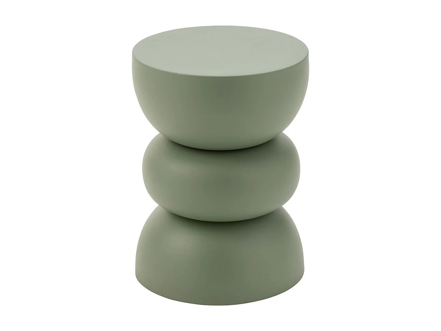 Bout de canapé design en métal vert – FOLIA