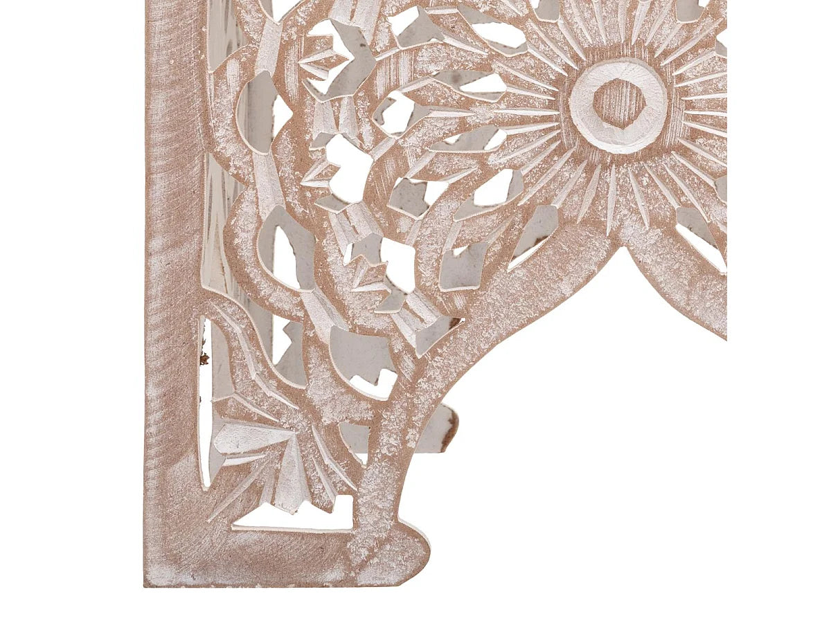 Bout de canapé design en MDF beige naturel – DUNYA