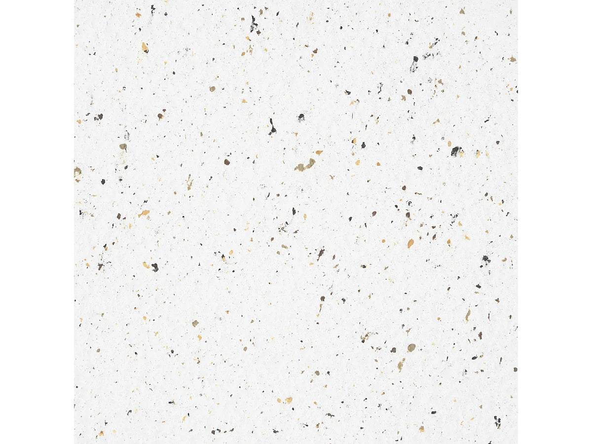 Bout de canapé en magnésie effet terrazzo blanc – TOTEMA