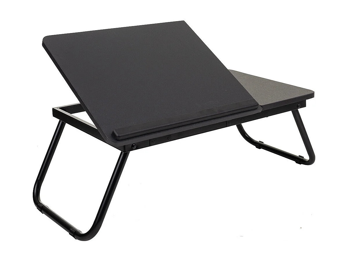 Bout de canapé pliable noir gain de place – PLIÈN