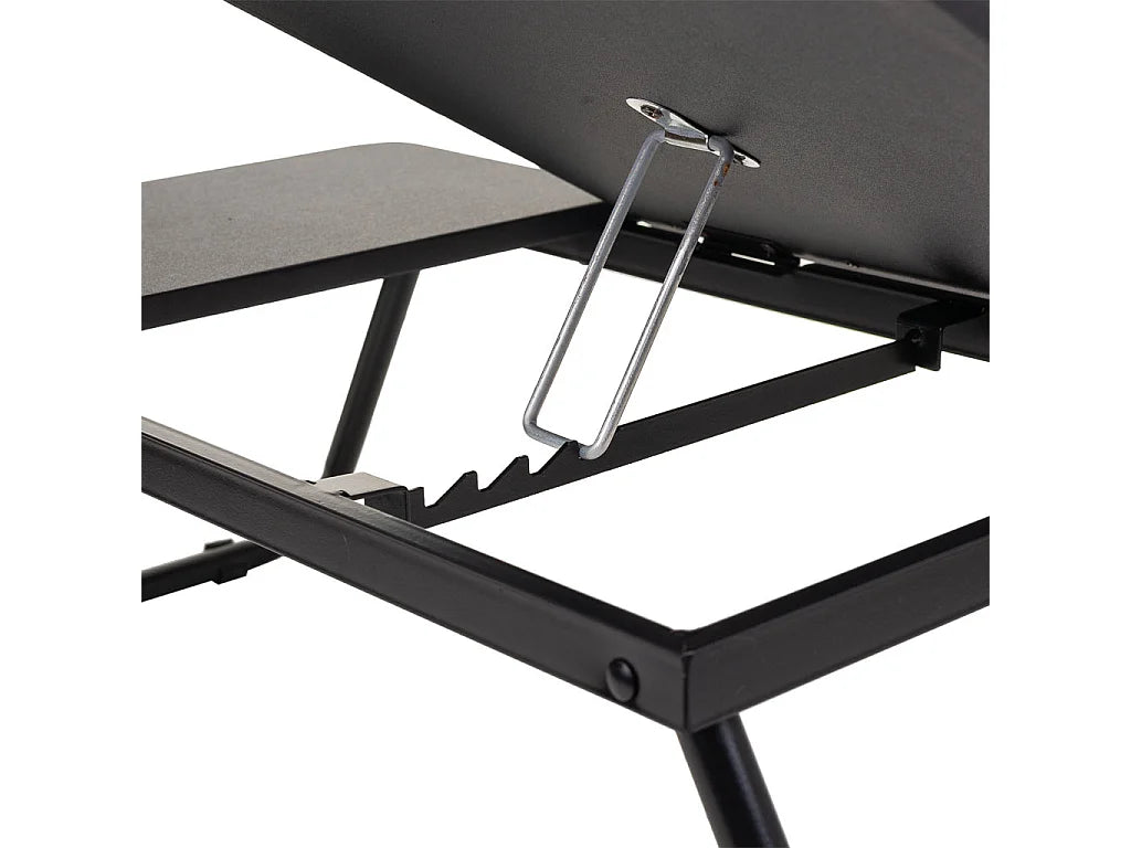 Bout de canapé pliable noir gain de place – PLIÈN