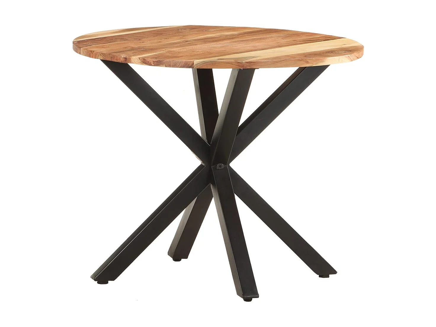 Bout de canapé en acacia massif marron – BAOBAB