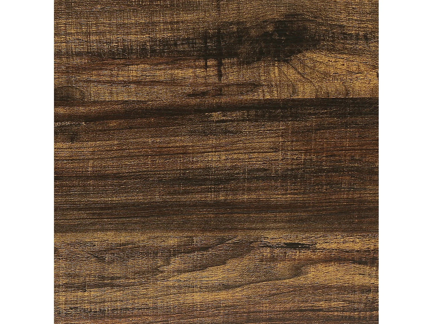 Bout de canapé étroit en MDF marron à étagères – LISBA