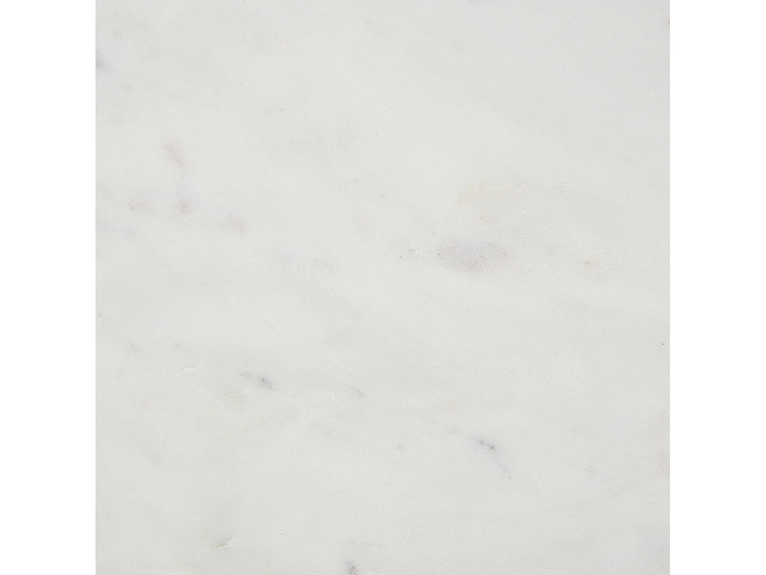Bout de canapé métal doré et marbre blanc – CAMÉO