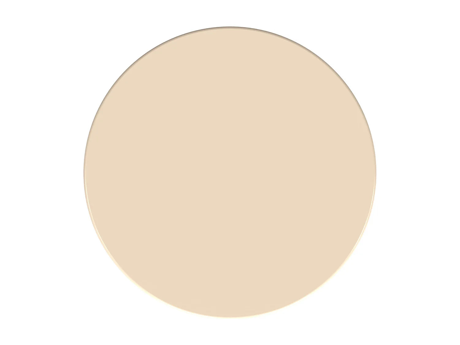 Bout de canapé en métal beige géométrique – ORIA