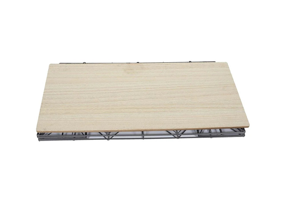 Bout de canapé pliable filaire plateau bois – TWIST