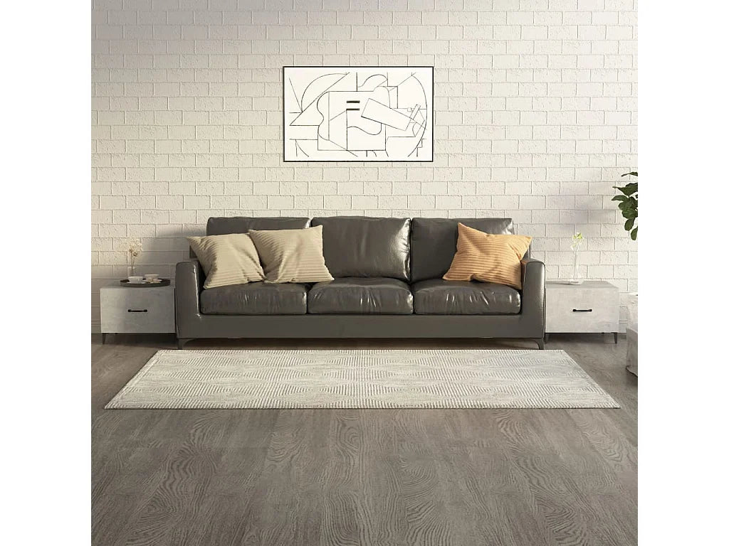 Bout de canapé métal gris béton lot de 2 – BETVRAN
