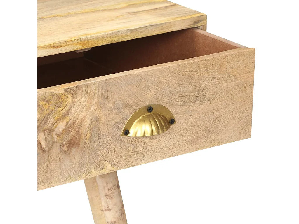 Bout de canapé console en manguier massif naturel – AGRA