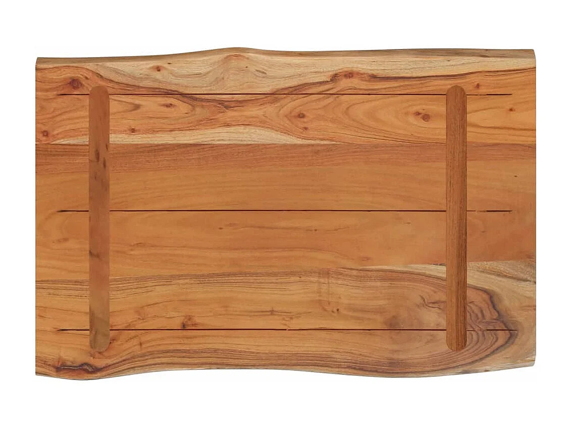 Bout de canapé bas en bois d'acacia massif – ACARO
