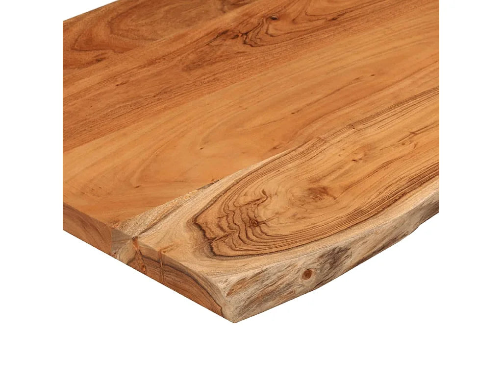 Bout de canapé bas en bois d'acacia massif – ACARO