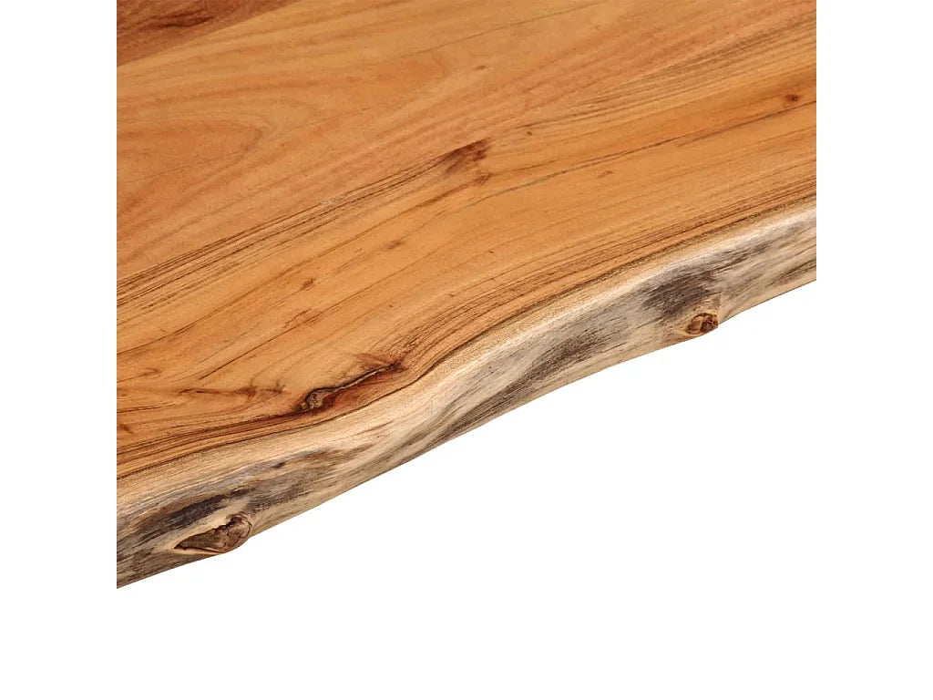 Bout de canapé bas en bois d'acacia massif – ACARO