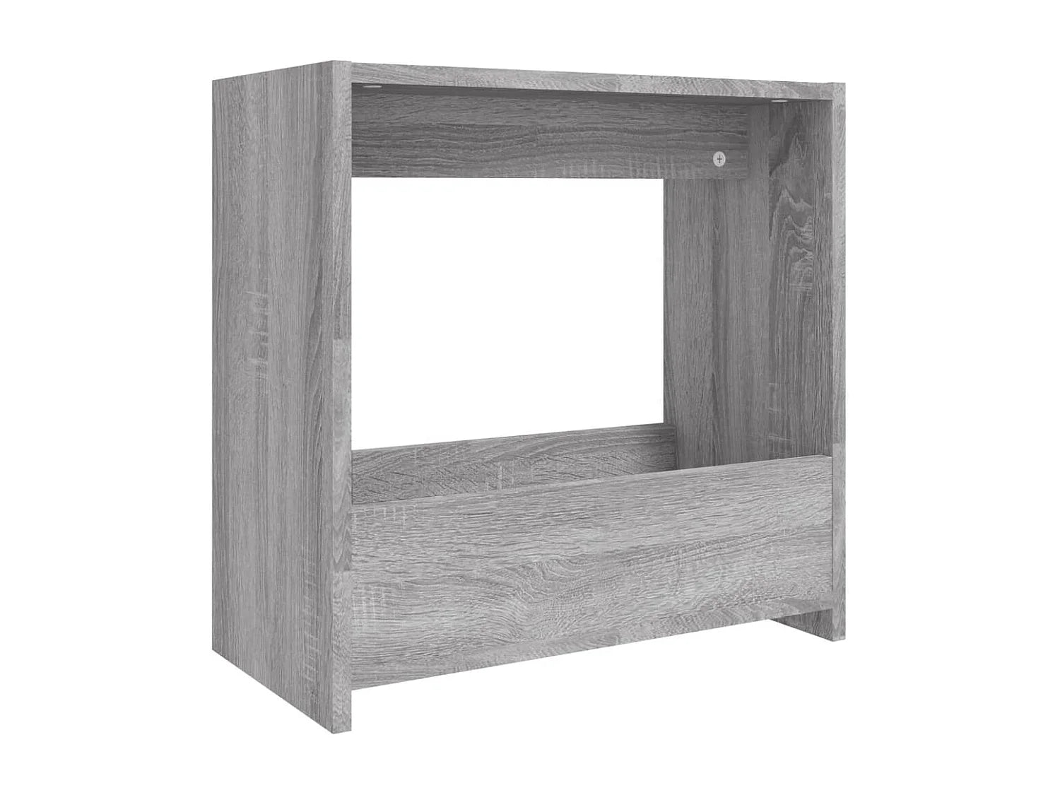 Bout de canapé en bois gris sonoma rustique – SENOMA