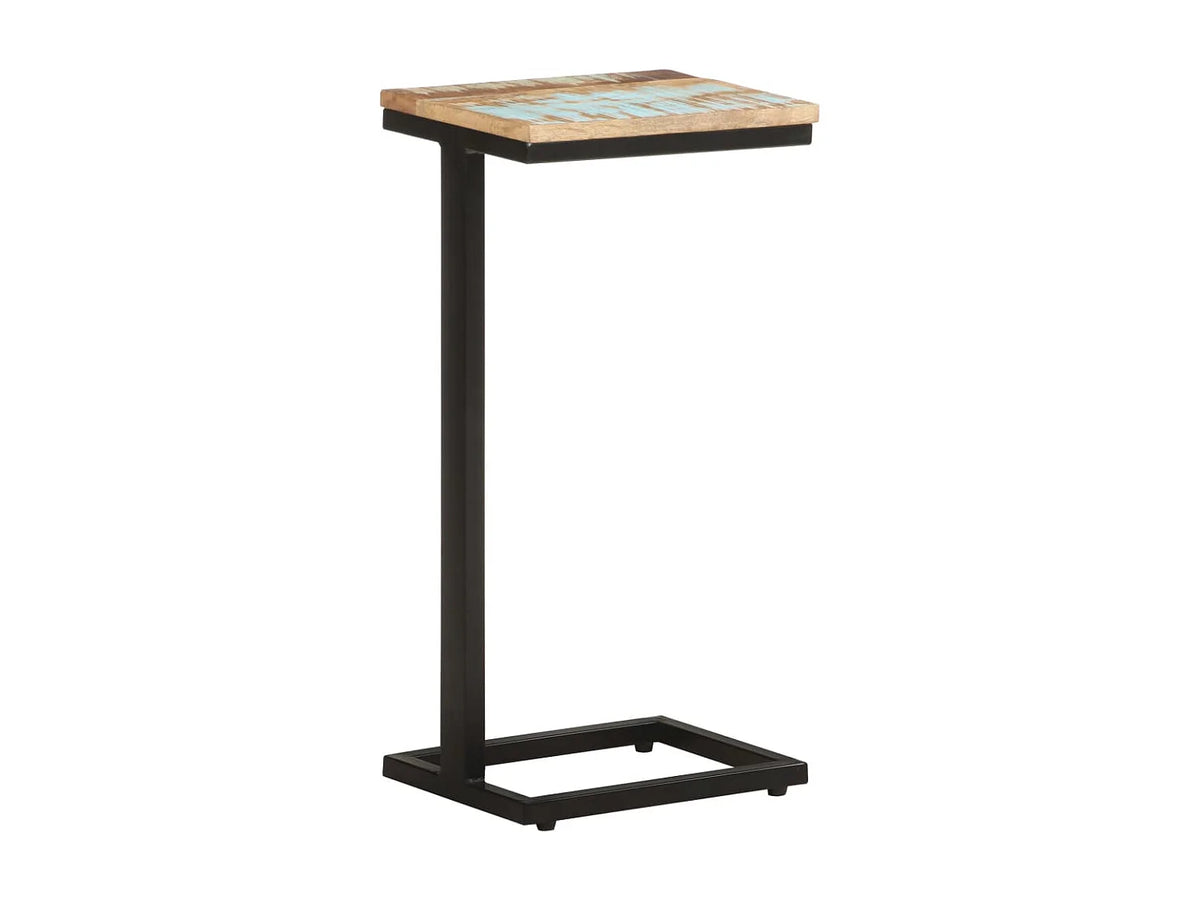 Bout de canapé bois de récupération marron – FERRO