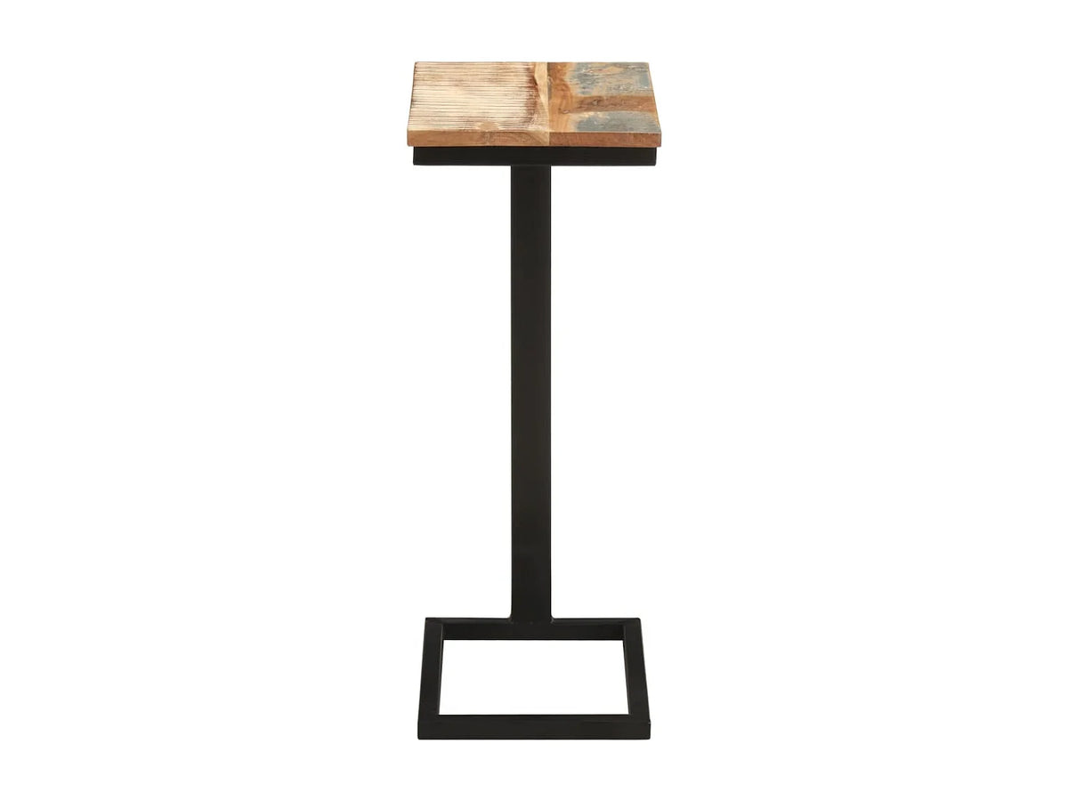 Bout de canapé bois de récupération marron – FERRO