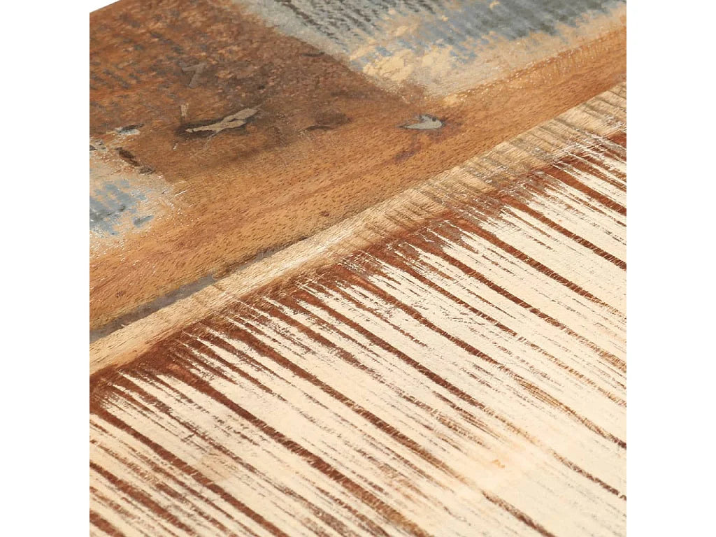Bout de canapé bois de récupération marron – FERRO