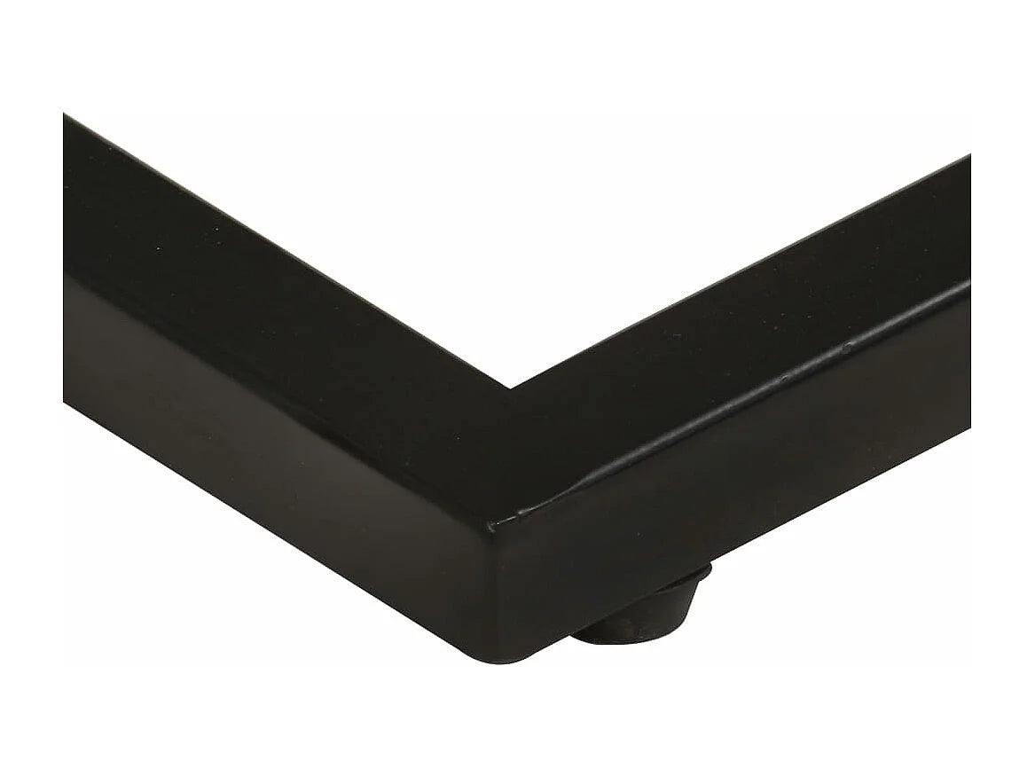 Bout de canapé bois de récupération marron – FERRO