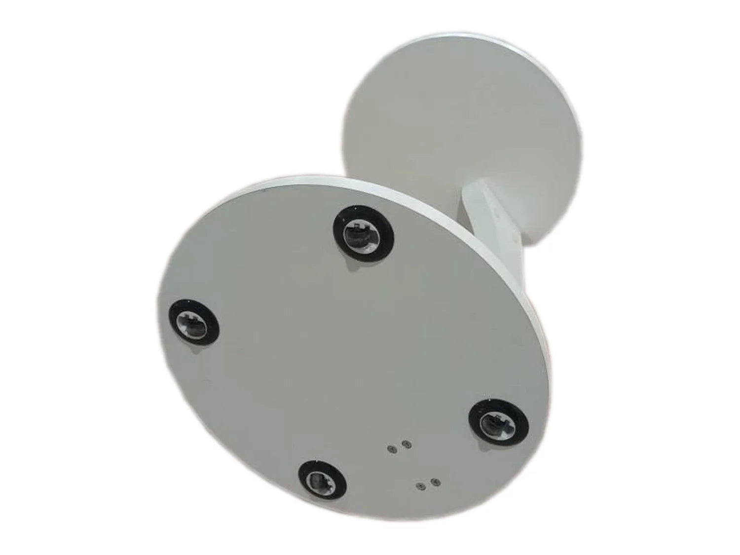 Bout de canapé rond blanc polyvalent – HOLEBY