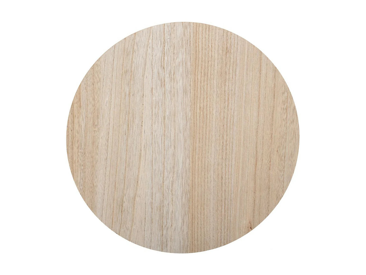 Bout de canapé métal noir feuilles bois – FOGLIA