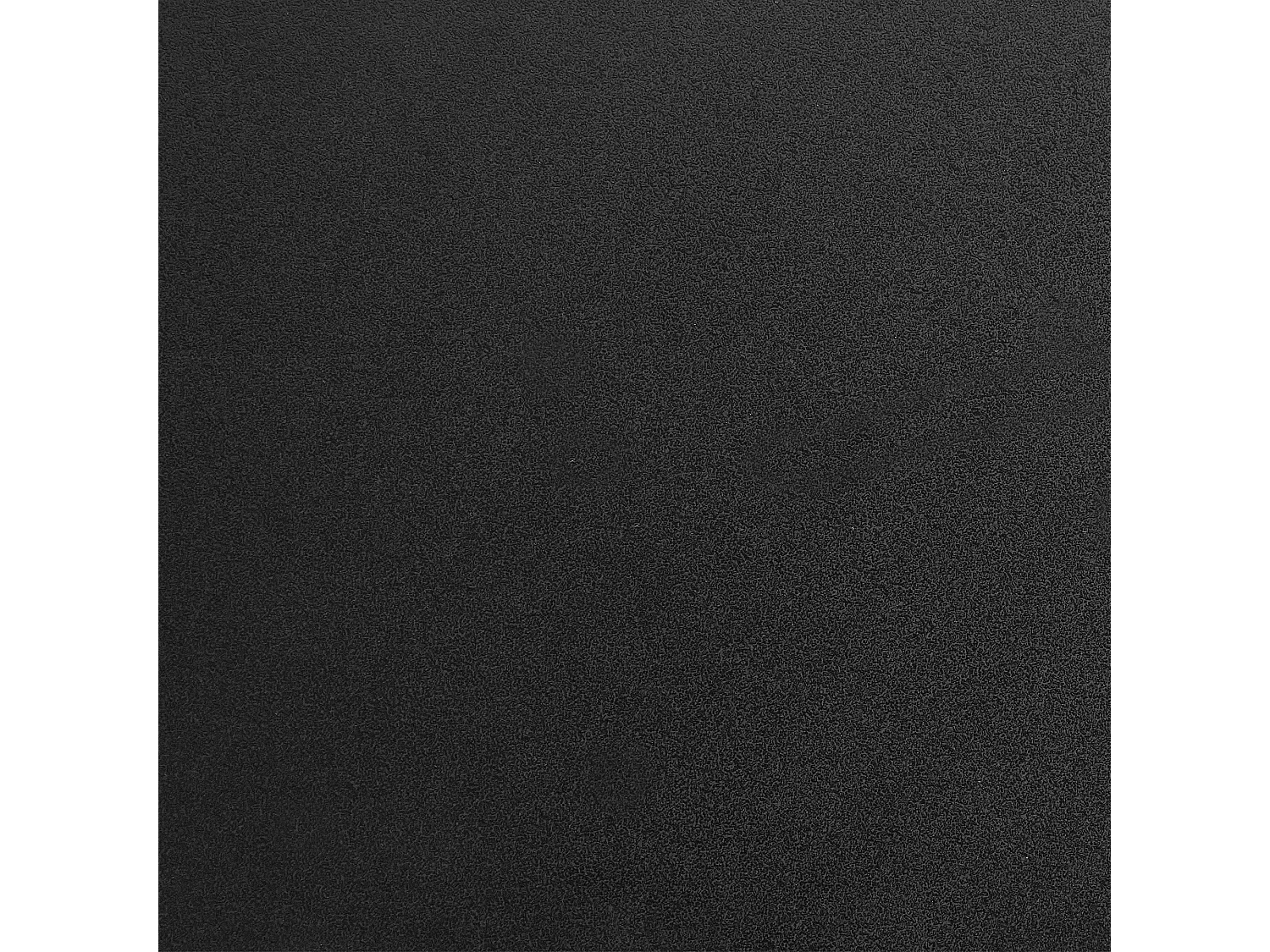 Bout de canapé carré noir base nervurée – LEORA