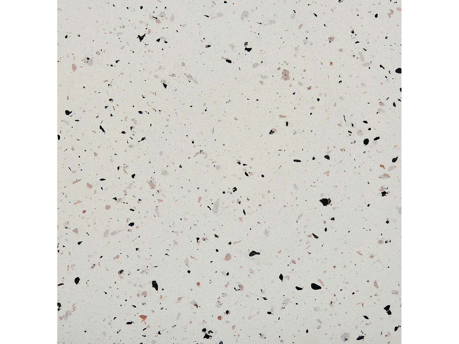Bout de canapé blanc effet terrazzo intérieur extérieur – CAFFINA