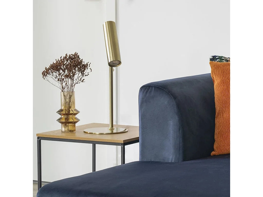 Bout de canapé chêne et noir style scandinave – AVERY