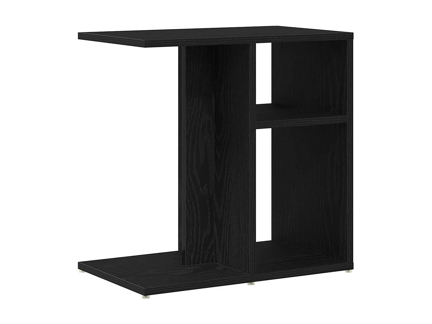 Bout de canapé en bois chêne noir – NORDIK