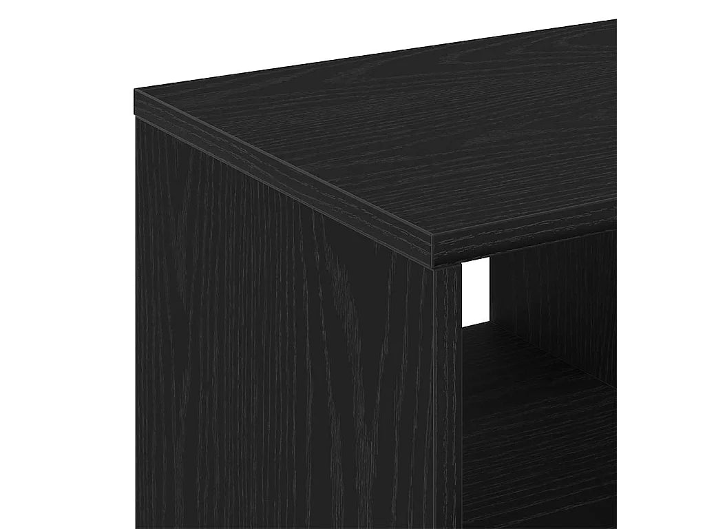 Bout de canapé en bois chêne noir – NORDIK