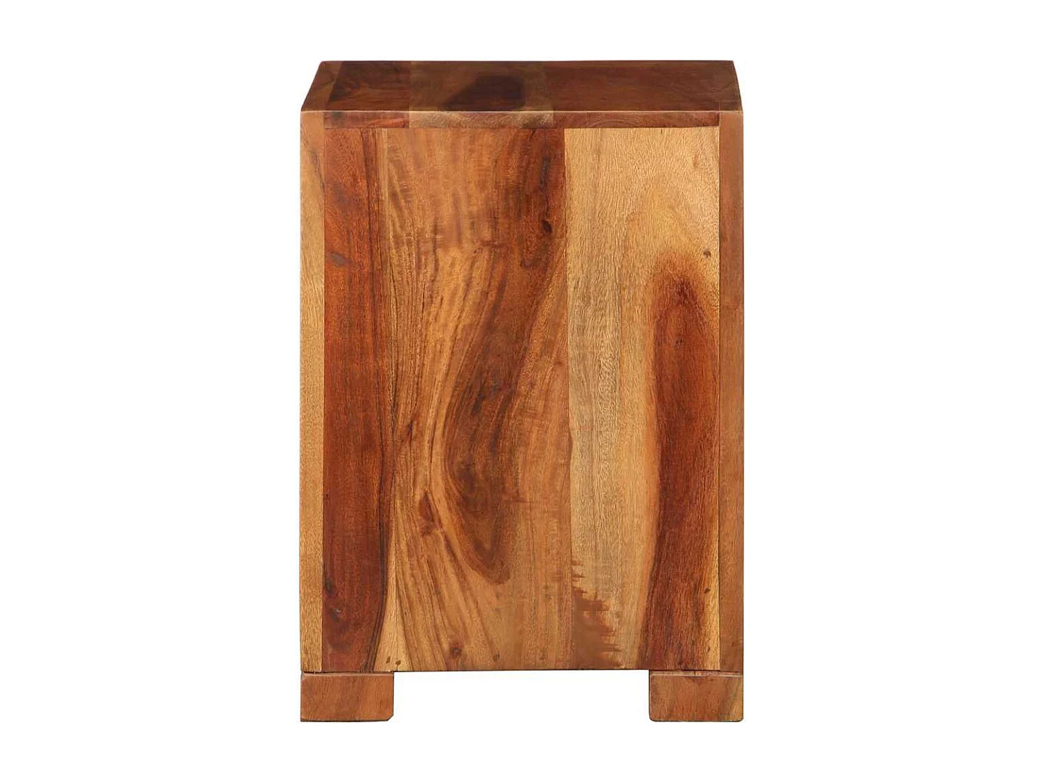 Bout de canapé en bois d'acacia massif marron – ACANTO