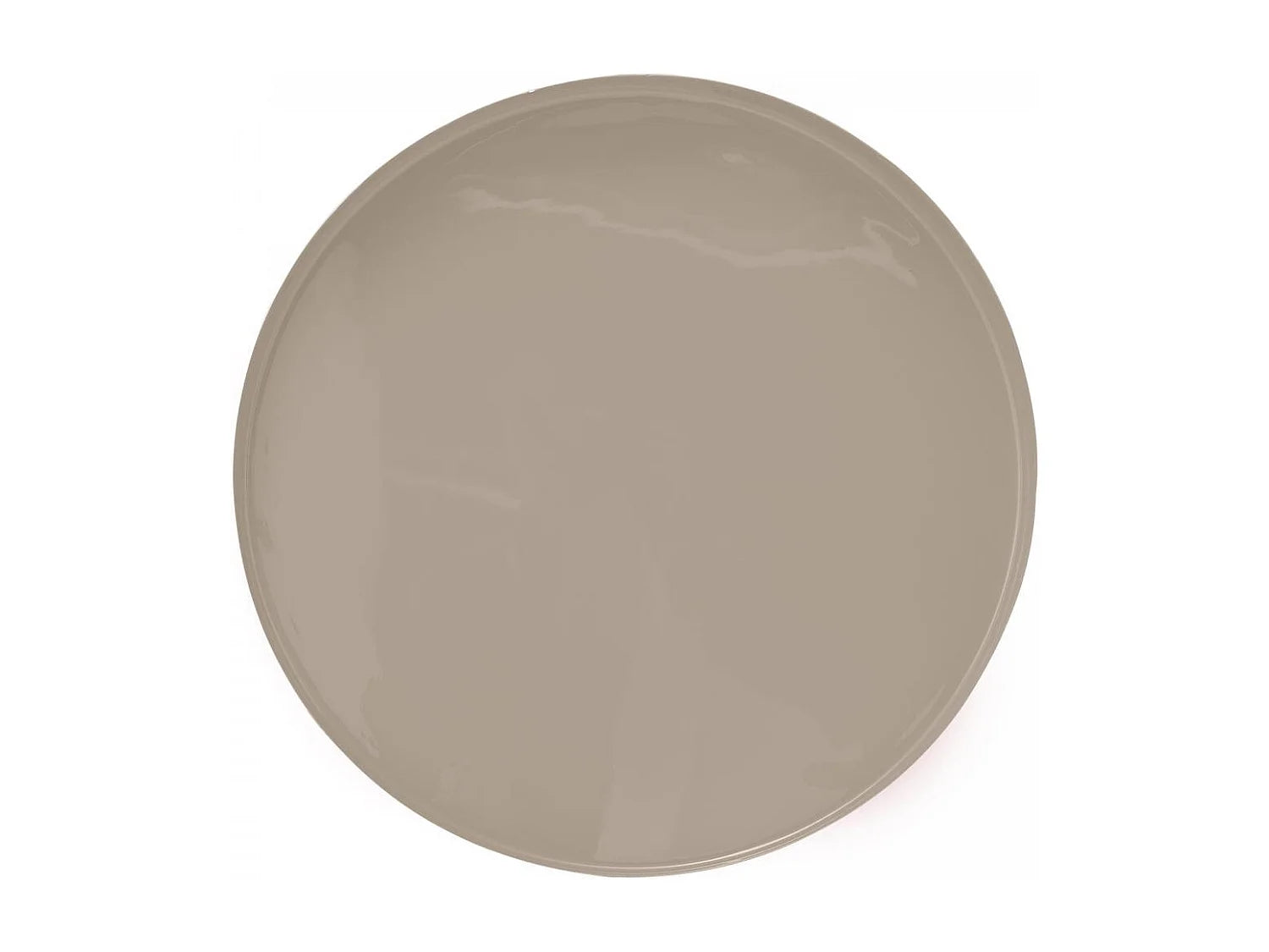 Bout de canapé carré en fer taupe contemporain – EDINO