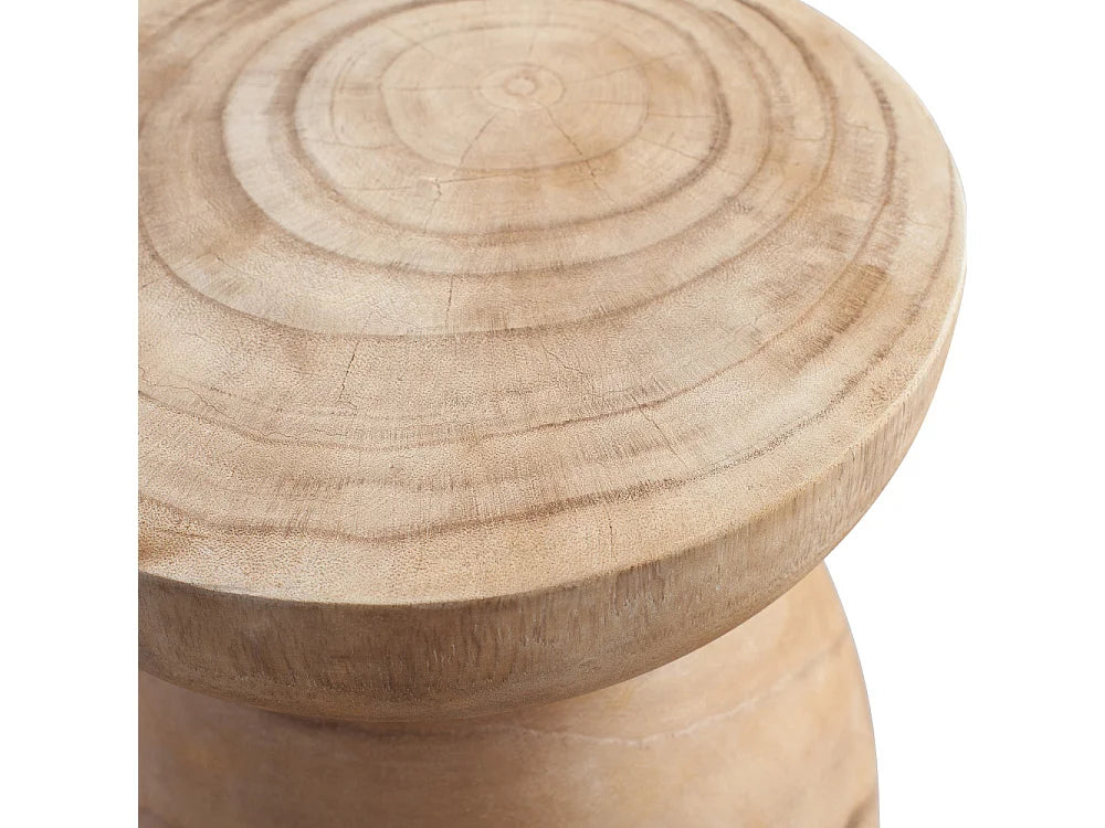 Bout de canapé en bois naturel clair – BIRO