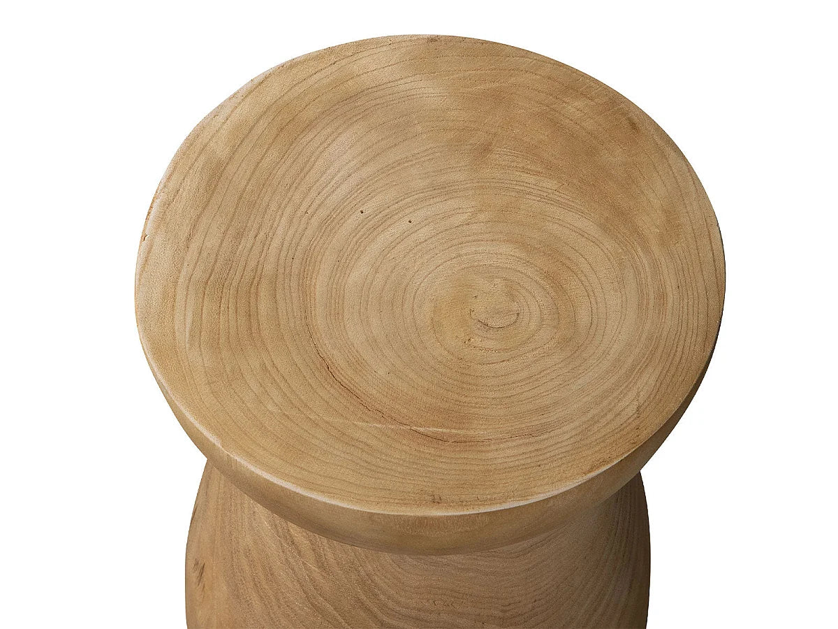 Bout de canapé en bois naturel clair – BIRO