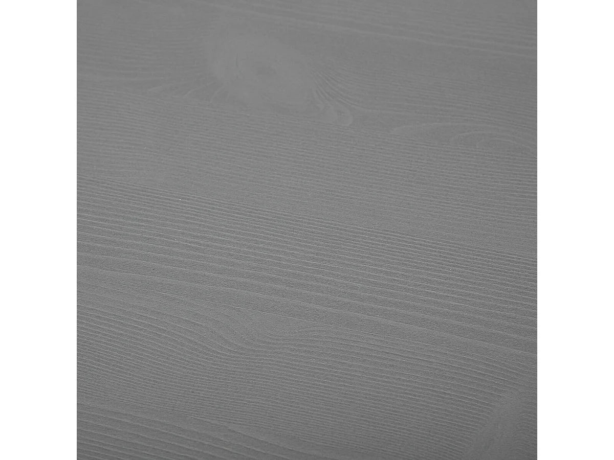 Bout de canapé carré en bois massif vernis gris – FENNO