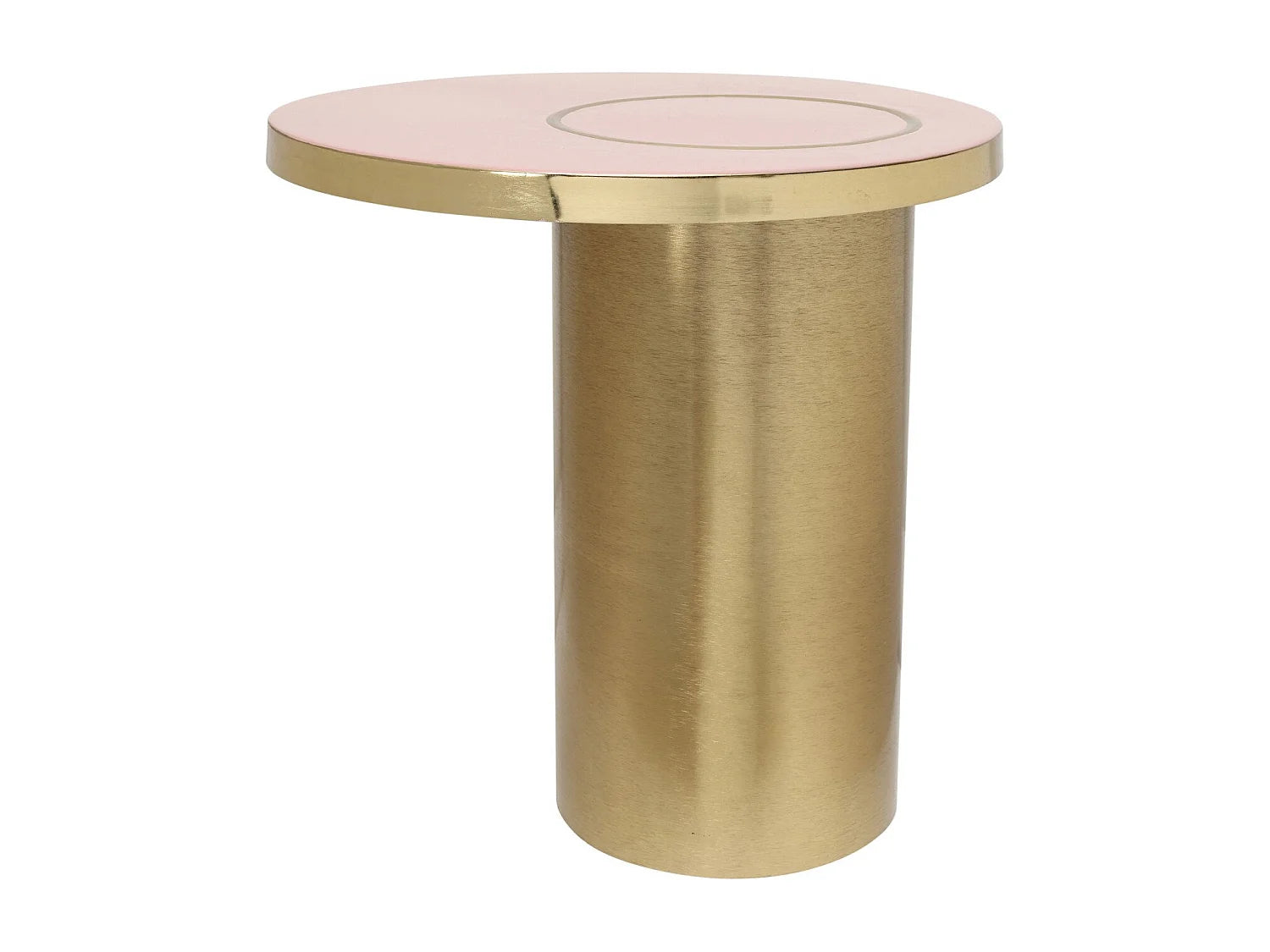 Bout de canapé Art Déco en métal doré – GATSBY