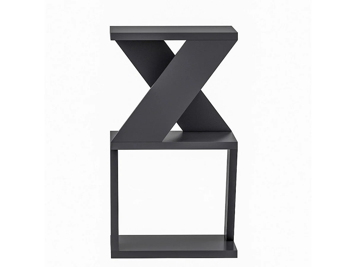 Bout de canapé 3 niveaux gris anthracite – ARDEA