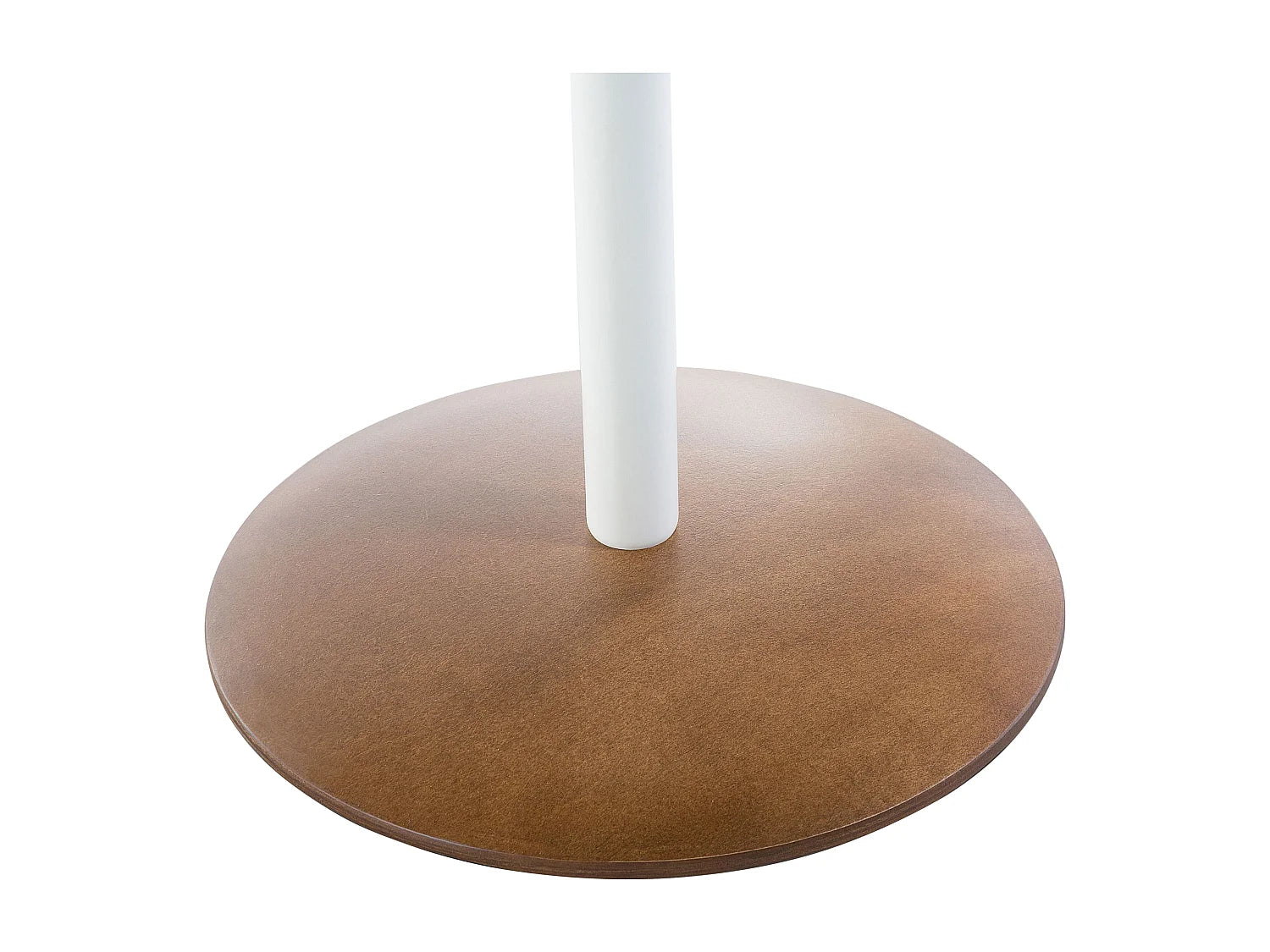 Bout de canapé rond bois clair avec rangement – TERRO