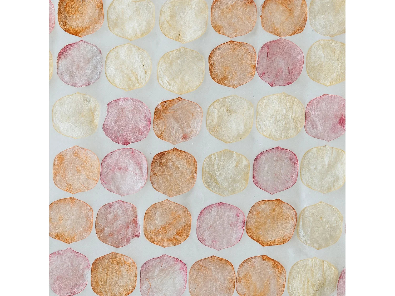 Bout de canapé coquille de capiz rose nacré – ELORA